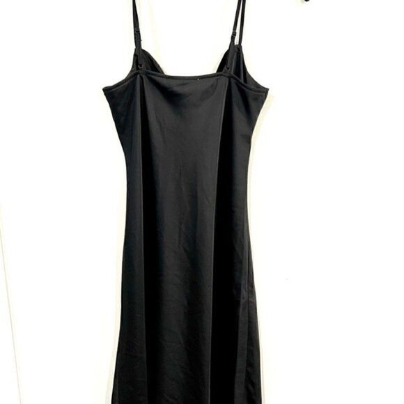 PINK ROSE Hippie Rose Juniors' Cowl-Neck Cami Dress black size small - Picture 9 of 10